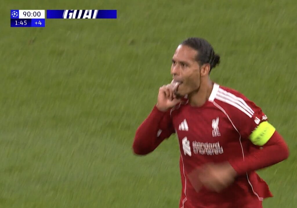 VAN DIJKKKKKKKKK  Çfarë ekipi i frikshëm  Liverpool realizon në minutat e fundit ndaj Atleticos