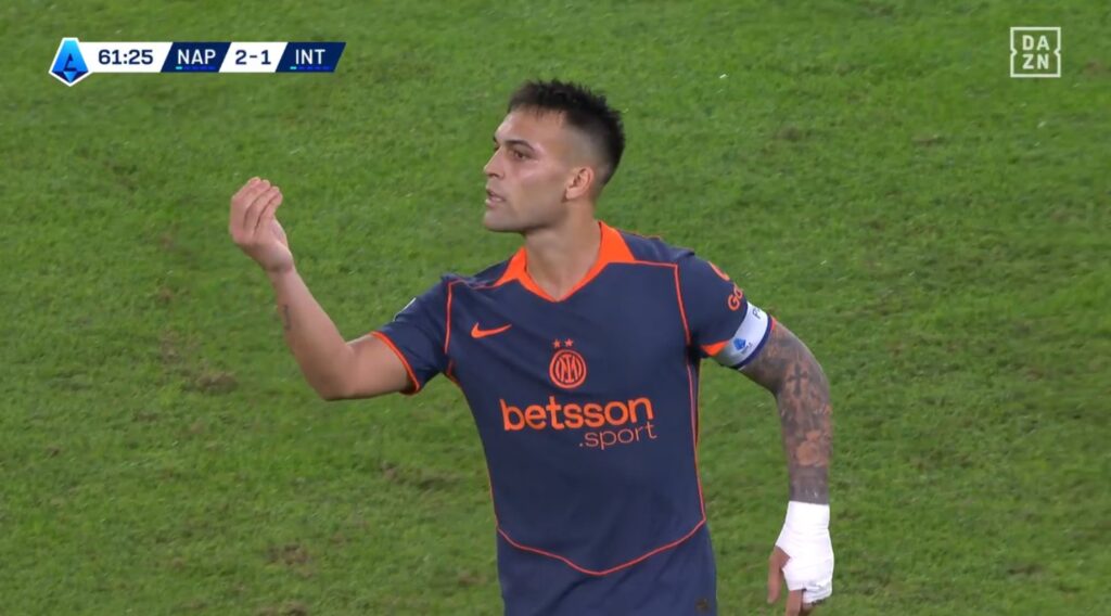 Gol i Interit dhe zënkë mes Lautaro Martinez dhe Antonio Contes