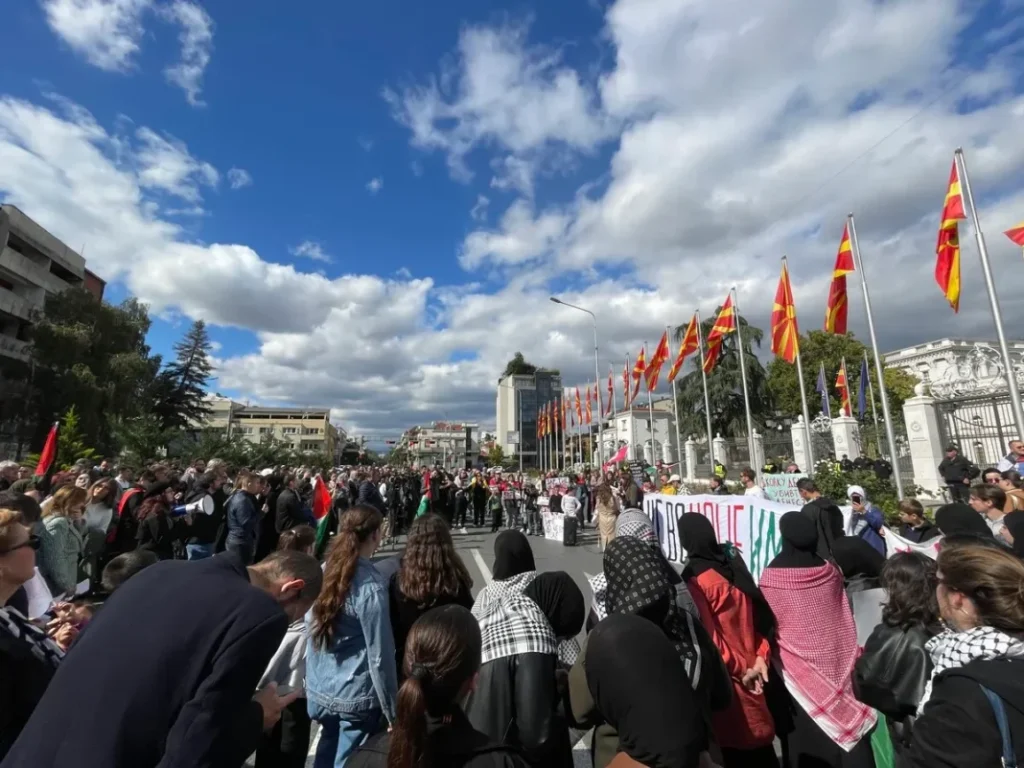 Nesër në Shkup protestë për solidaritet me Palestinën
