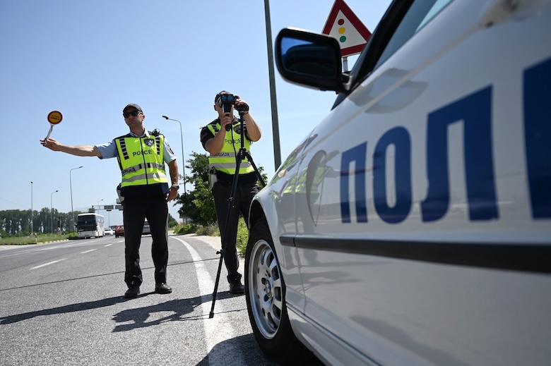 Policia e Maqedonisë 1.065 gjoba për një ditë për shkelje në trafik