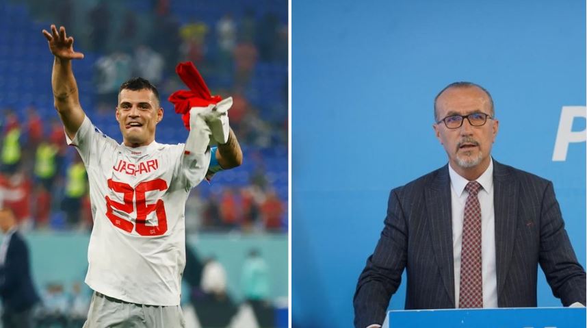 Bekim Haxhiu  Ata që mbrëmë fishkëlluan Granit Xhakën janë trushpëlarët që nuk përfaqësojnë askënd