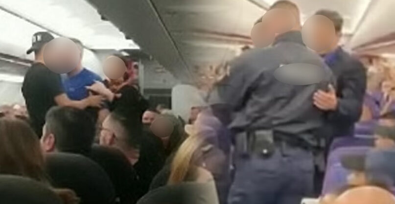 Incident në avion  tifozët sllovak arrestohen në Aeroportin e Shkupit
