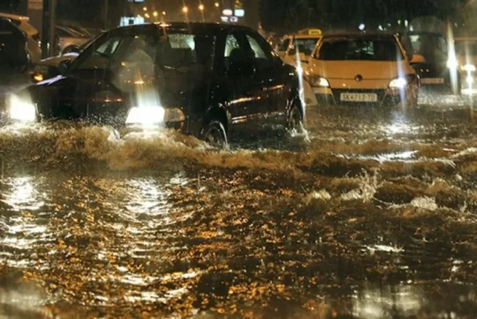 Paralajmërime për shi intenziv dhe përmbytje