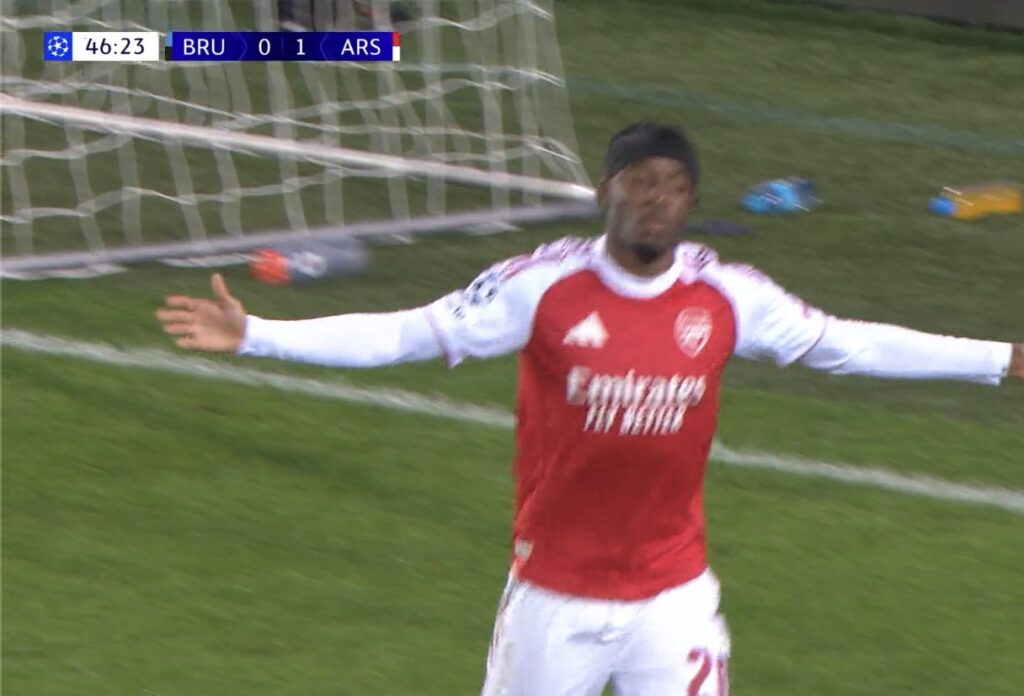 Super Madueke  realizon edhe golin e dytë personal në ndeshje