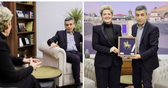 Mexhiti priti në takim kryetaren e Preshevës  Ardita Sinani  Bashkëpunimi ynë do të vazhdojë edhe më tutje 