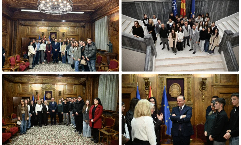 Gashi  Kuvendi gjithmonë i hapur për rininë  energjia e të rinjve e mbushi institucionin me frymë pozitive