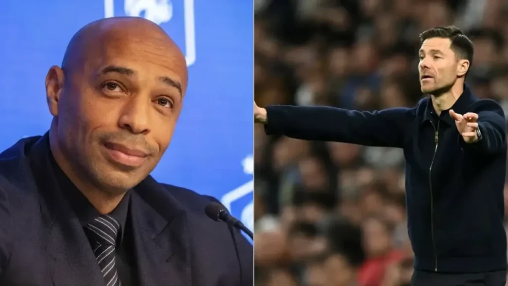 Thierry Henry i del në mbrojtje Alonsos  sulmon lojtarët e Real Madridit