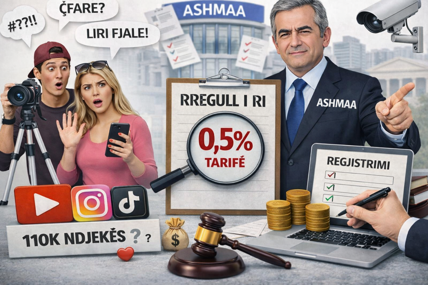 Fundi i  kaosit  në Instagram dhe Tiktok  A do të paguajnë vërtet influencerët taksë për lirinë e fjalës 