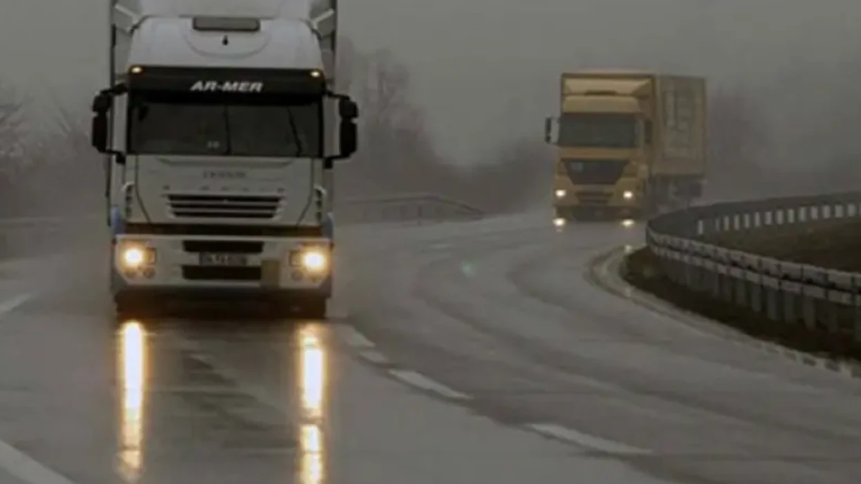 Komunikacioni në Maqedoni  mjegull në disa rrugë