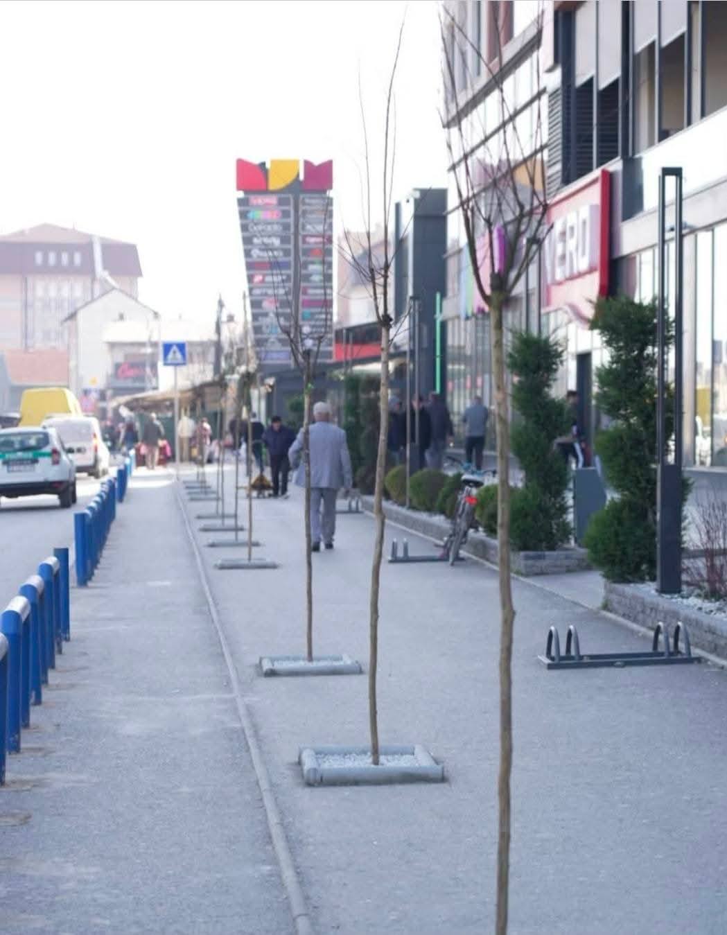 Bulevari  3 MUB  merr pamje të re me mbjelljen e drunjve përgjatë rrugës