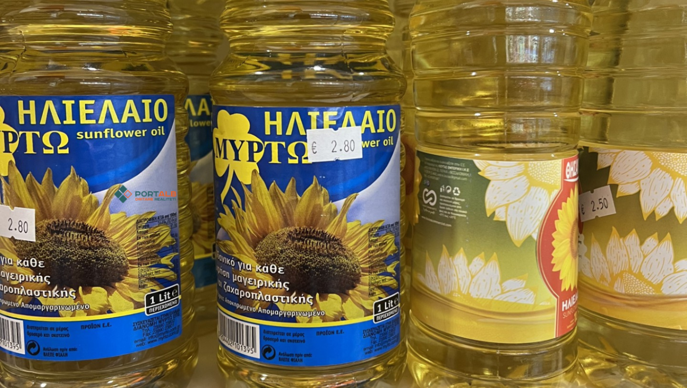 Vaji për gatim 2 8 euro  shampo për 2 3 euro   disa nga çmimet në Greqi janë të njëjta ose më të ulëta se te ne