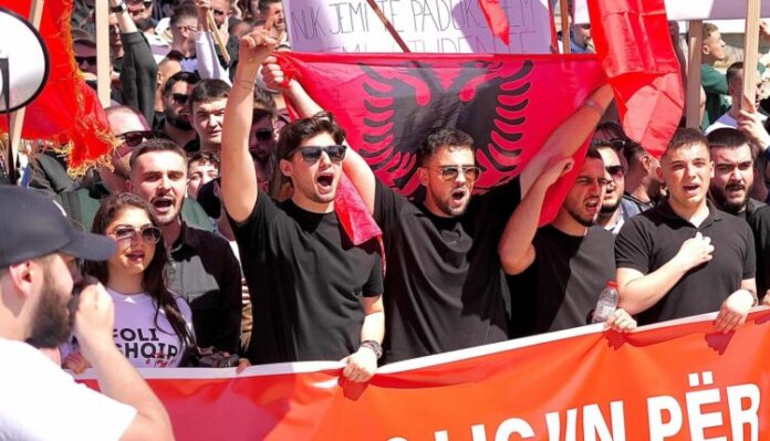Protestë sot në Prishtinë në përkrahje të studentëve shqiptarë në Maqedoninë e Veriut