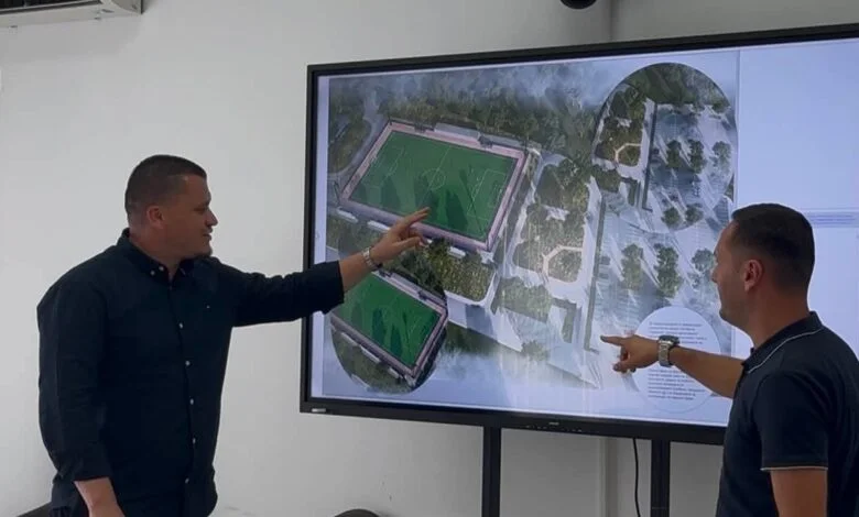 Haraçina nis ndërtimin e Qendrës Sportive, Daut Beqiri: Po bëjmë realitet një ëndërr të shumëpritur