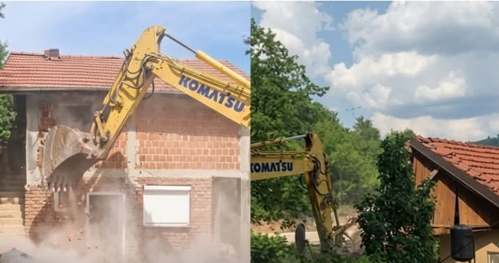 Nis aksioni për rrënimin e 11 vilave në pronën e Ibër-Lepencit në Ujman