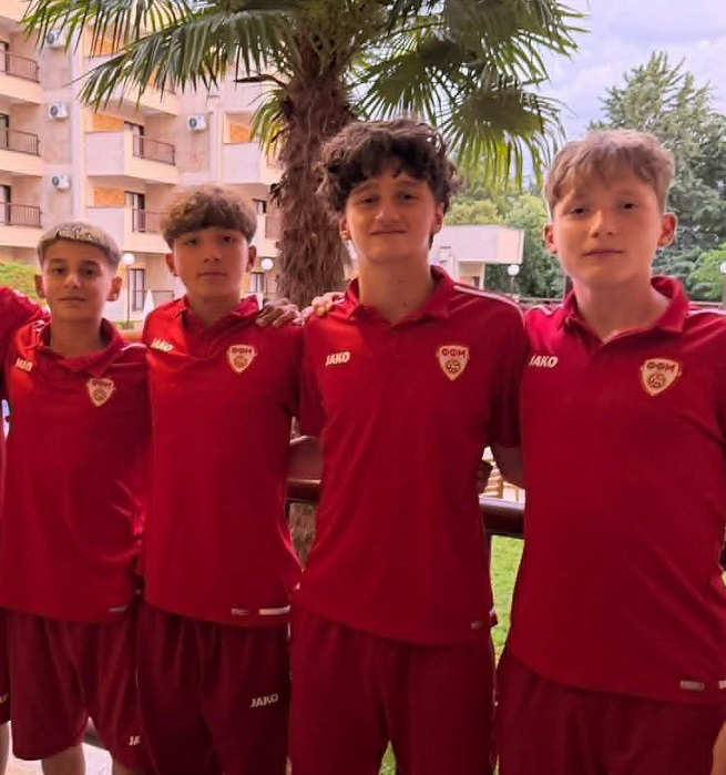 Katër super talentë kumanovarë pjesë e U14 të Maqedonisë