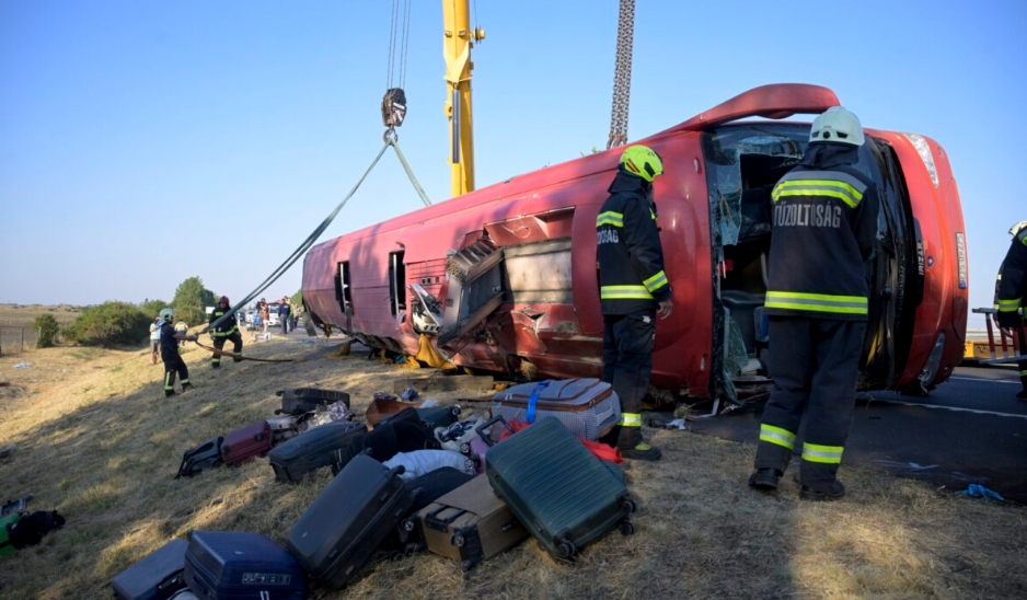 Përmbyset autobusi në Hungari, raportohet për viktima