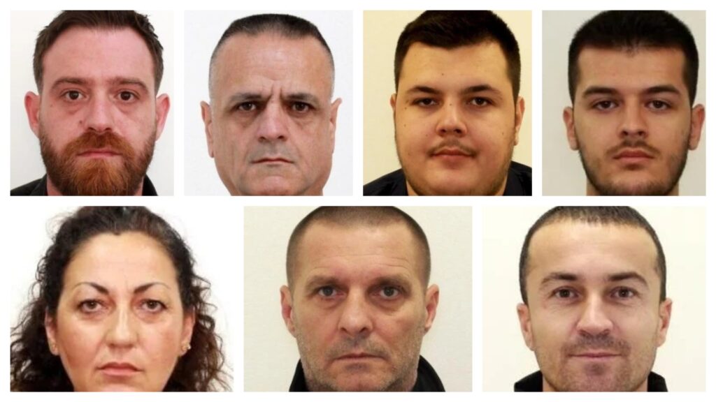 Këta janë të arrestuarit e Bandës Krasniqi për kontrabandim me njerëz