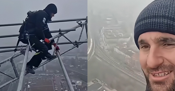 Shqipet në Berlin duke punuar në 165 metra lartësi