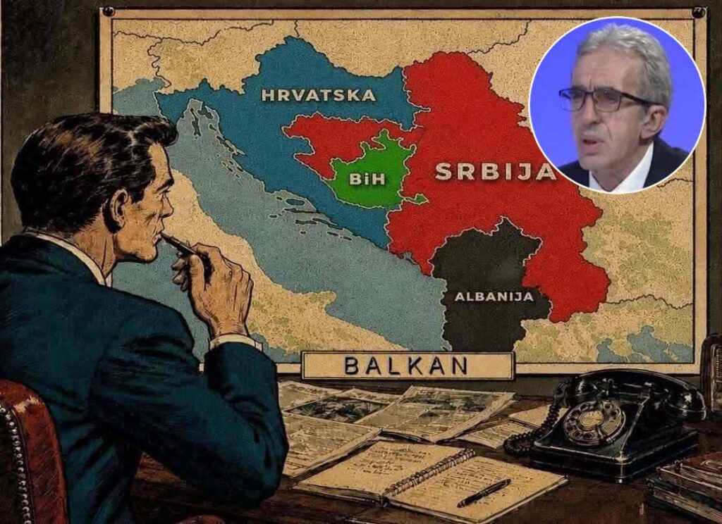 Serbomëdhenjtë promovojnë rivizatimin e kufijve të Ballkanit!
