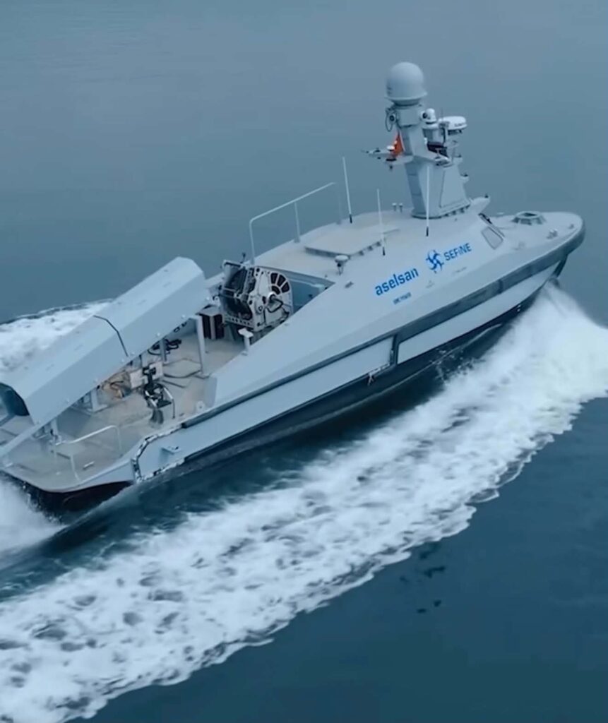 MARLIN SIDA, mjeti i parë detar pa pilot i Turqisë fiton aftësinë e vendosjes së minave
