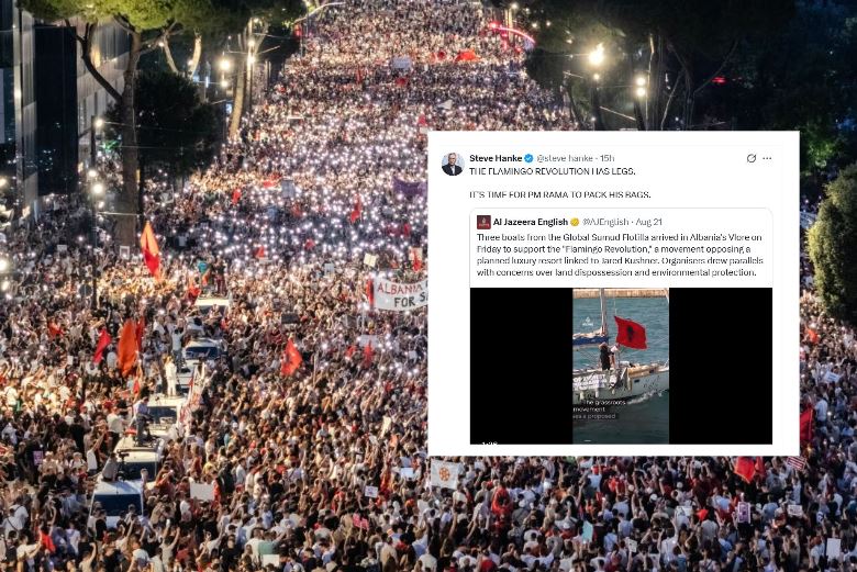 Protestat, profesori amerikan Steve Hanke thirrje Ramës të largohet: Është koha të bëjë gati valixhet
