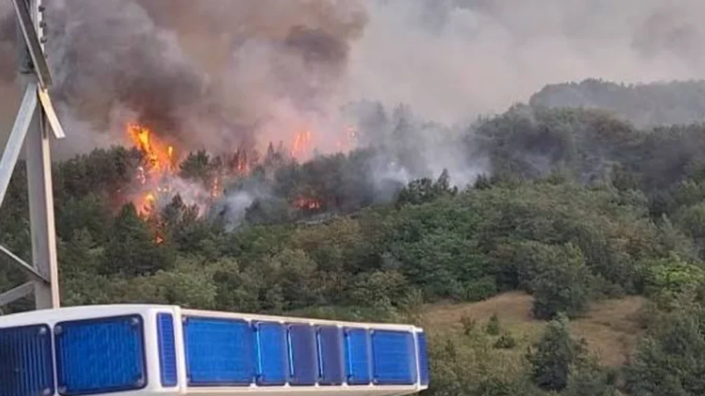 Shtatë zjarre aktive, për 24 orë janë regjistruar gjithsej 24