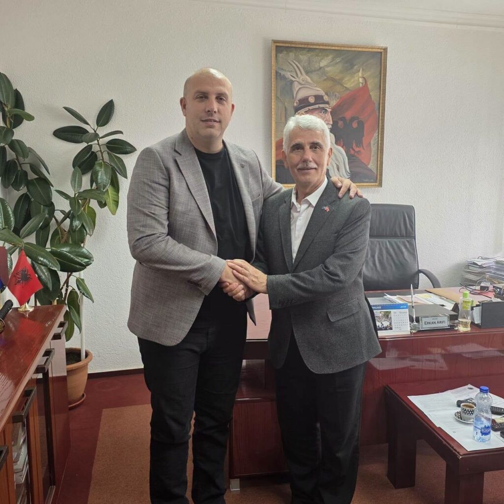 Kryetari i Komunës së Likovës, Erkan Arifi, zhvilloi takim me z. Rexhep Gunduz për forcimin e bashkëpunimit kulturor dhe ndërinstitucional