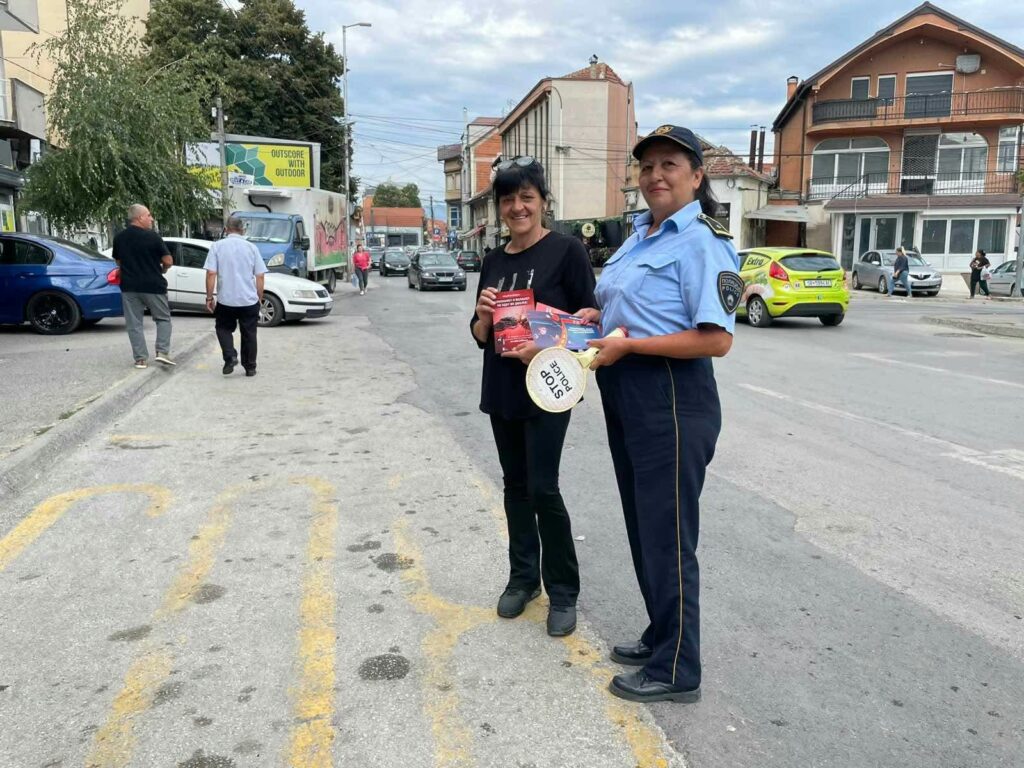 Aktivitet parandalues i SPB Kumanovë në kuadër të fushatës ndërkombëtare “Focus on the Road”