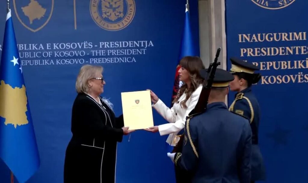 Justina Shiroka-Pula merr zyrtarisht detyrën e presidentes së Kosovës
