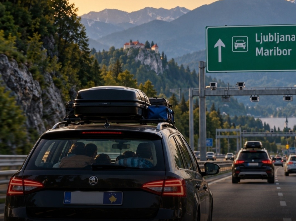 Kujdes, mërgimtarë! Sllovenia vendos radarë të rinj, gjobat shkojnë deri në 1,200 euro!