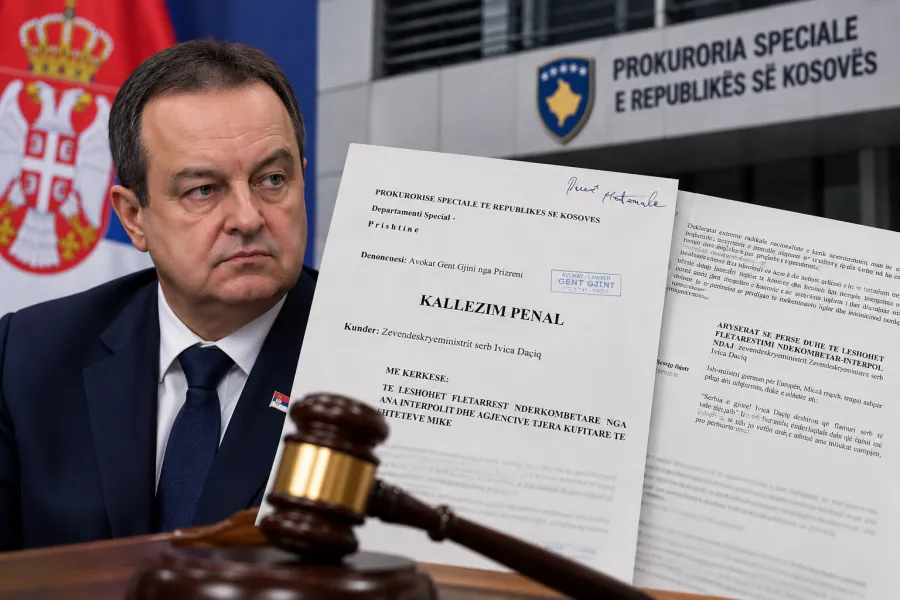 Kallëzim penal ndaj Ivica Daçiqit në Kosovë, kërkohet fletarrestim ndërkombëtar